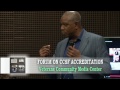 veterans community media center forum on ccsf accreditation