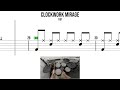 Clockwork Mirage  J Y D T🥁 Hard Beginner Version
