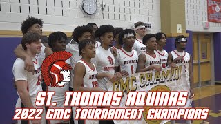 St. Thomas Aquinas 69 Colonia 52 | GMC Tournament Final | Boys Basketball Highlights