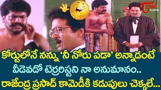 నీ నోరు పడా అన్నాడంటే వీడెవడో టెర్రరిస్టే..| Rajendra Prasad Back To Back Comedy Scenes | TeluguOne