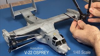 V 22 OSPREY 1/48 Scale Model