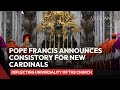 Pope Francis Announces Consistory for Creation of New Cardinals