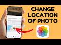 How to Change Photo Location on iPhone #iphone #iphonetips