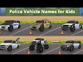 Learn about Police Vehicles Cars and Trucks | My Little TV Kids Car Cartoon