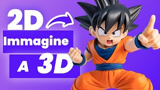 Come Trasformare Qualsiasi Immagine 2D in Modello 3D con AI Gratis - 2024 Nuovo Aggiornamento