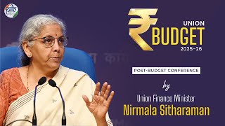 Union Budget 2025-26: Post-Budget Conference by Union Finance Minister Nirmala Sitharaman