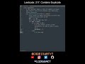 Leetcode 217. Contains Duplicate in Python | Python Leetcode | Python Coding Tutorial | Python ASMR