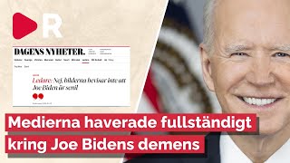 Tillslut kom det: Joe Bidens demens tystnades ner