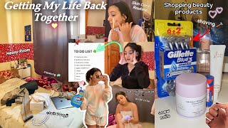 24h GLOW UP 🧼✨|نهار باش نقاد الروينة اللي انا فيها😮‍💨(Laser at home🪒,Cleaning,self care 🧖🏼‍♀️)