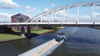 Mavic Mini 🌉⛴ Maarsserbrug, Amsterdamrijnkanaal, Maarssen 🚤⚓️ July 2020 - 2.7K