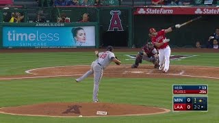 MIN@LAA: Mejia strikes out Pujols in the 1st