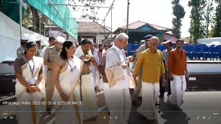 തളിപ്പറമ്പ് രാജരാജേശ്വര ക്ഷേത്രത്തിൽ ദർശനം നടത്തി കേരള ഗവർണർ