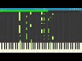 愛が呼ぶほうへ　ポルノグラフィティ　ピアノ練習用　synthesia