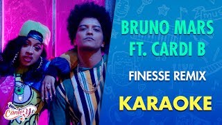 Bruno Mars Feat. Cardi B - Finesse (Karaoke) I CantoYo