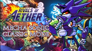 Rivals of Aether: Mecha Sonic Classic Mode! \