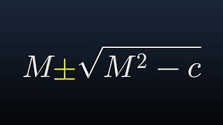 The Better Quadratic Formula You Won't Be Taught