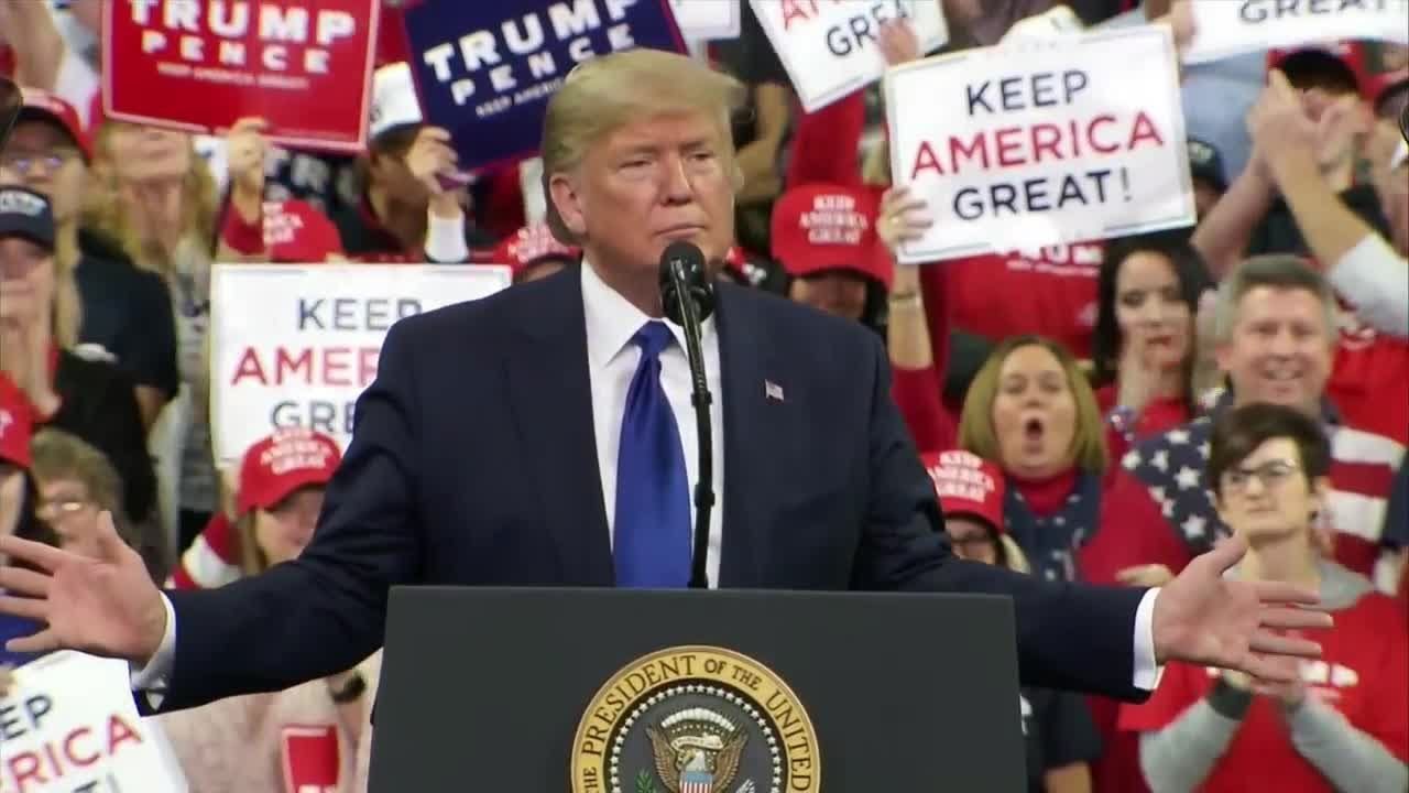 WATCH: President Donald Trump's Campaign Speech In Milwaukee - YouTube