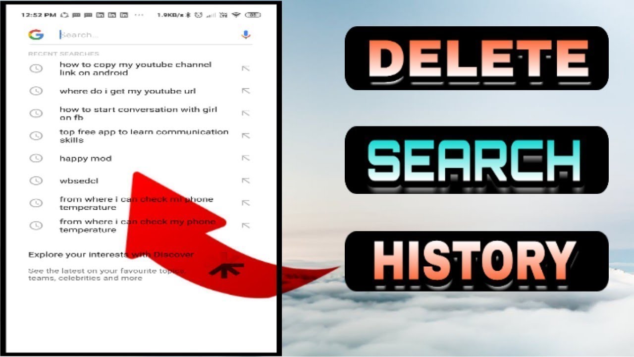 How To Clear Google Search History || Update Version 2020 || Presented ...