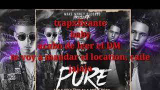 (Letra) pure bad bunny ft farruco y bryant myers