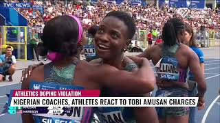 Nigerian Athletes React To Tobi Amusan's Alleged Doping Violation