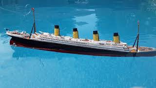 1:570 Scale Revell Titanic model sinking