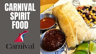 Carnival Spirit Food That Will Make Your Cruise Even Better