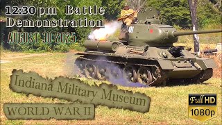 Indiana Military Museum - WW2 12:30pm Battle Demonstration - Fall 2025