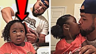 Father Brushes His Cute Baby Daughter Then She Told Him...