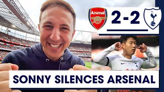 Son (흥민손) Brace At The Emirates As Spurs Take Deserved Point! Arsenal 2-2 Tottenham [MATCHDAY VLOG]