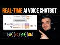 Real-Time AI Voice Chatbot in Python: Full Machine Learning Project