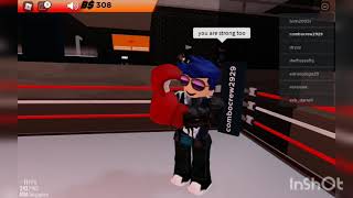 Vtubers playing boxing league in roblox