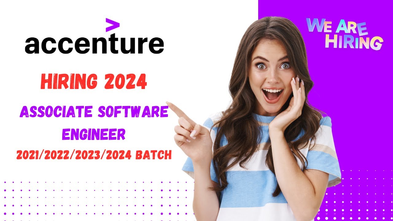 Accenture Hiring Freshers For Associate Software Engineer Youtube
