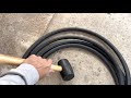 how to custom length or repair your garden hose mtm quick disconnect