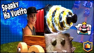 ¡¡ VUELVE CHISPITAS A ARENA LEGENDARIA !! | SPARKY BELIEBER !! - Clash Royale [WithZack]