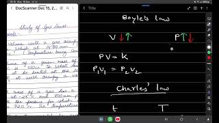 Charles Law ,Boyles Law ,&Combined Gas law and 5 simple numericals related to it