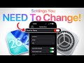 iOS 26.2 - Settings You NEED To Change IMMEDIATELY!
