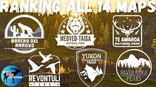 Ranking All 14 Maps In TheHunter Call Of The Wild From Worst To Best!