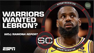 🚨 BREAKING! 🚨 Warriors made an unsuccessful bid for LeBron at the deadline?! | SportsCenter