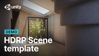 New HDRP Scene template: Explore. Learn. Create.