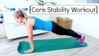 Core Stability Workout - 10 minuten rug- en buikspieroefeningen