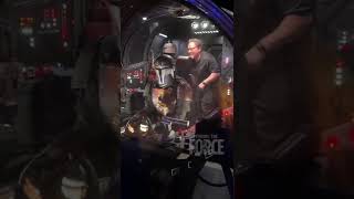 John Favreau Surprises Fans! at Mandalorian Exhibit