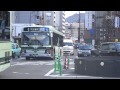 【3dfhd】京都駅中央口 烏丸口 バスターミナルに集うバス達 15.2.14昼～夕