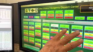 A look inside a WILDFIRE Interagency Dispatch Center