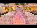 Beach Resort Wedding Venue | Stop Motion Build | THE SIMS 4