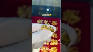 Saraswoti Jewellers🇨🇦 inspired 24k-22k Gold Rings for Child available✨🎥TikTok Version