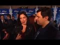 Frozen: Songwriters Kristen Anderson-Lopez & Robert Lopez World Premiere Interview | ScreenSlam