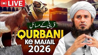 Live Masail Session | Hajj & Qurbani Session | Mufti Tariq Masood | MTM Speeches 🕋