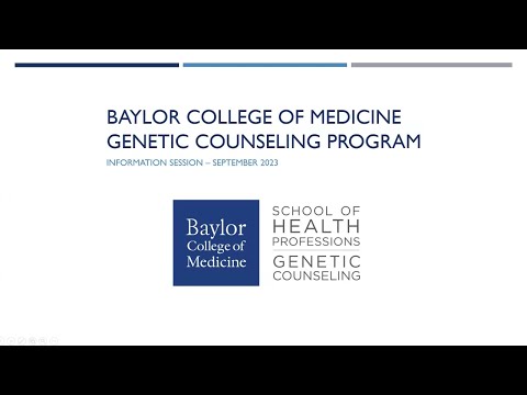 2023 Genetic Counseling Program Information Session