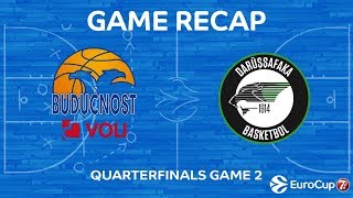 Highlights: Buducnost Voli Podgorica - Darussafaka Istanbul