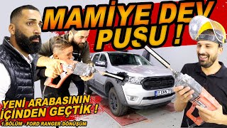 MAMİ'ye DEV PUSU ! Yeni Arabasının İçinden Geçtik !